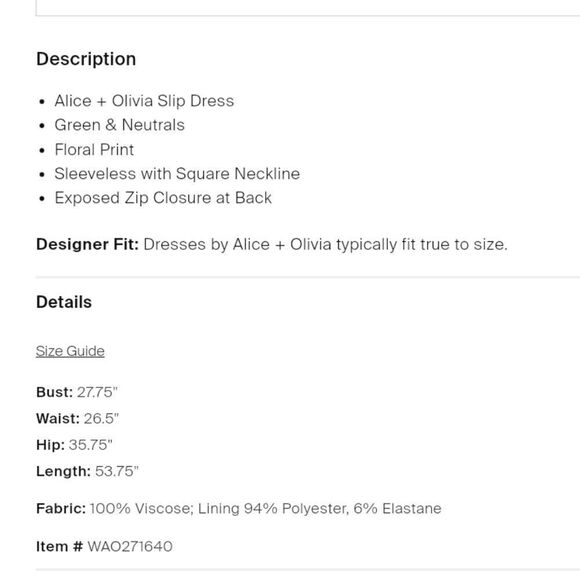 NWT Alice+Olivia Dress - Picture 12 of 12